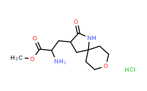 2723436-76-6 | methyl 2-amino-3-(2-oxo-8-oxa-1-azaspiro[4.5]decan-3-yl)propanoate;hydrochloride