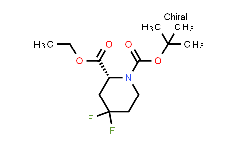 2382457-32-9 | O1-tert-butyl O2-ethyl (2R)-4,4-difluoropiperidine-1,2-dicarboxylate