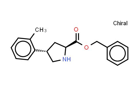 CAS No. 2766203-54-5, benzyl (2S,4S)-4-(o-tolyl)pyrrolidine-2-carboxylate