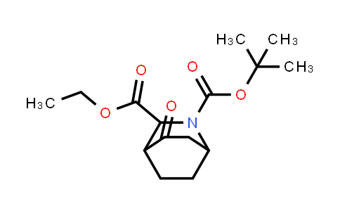 1822579-28-1 | O2-tert-butyl O3-ethyl 5-oxo-2-azabicyclo[2.2.2]octane-2,3-dicarboxylate