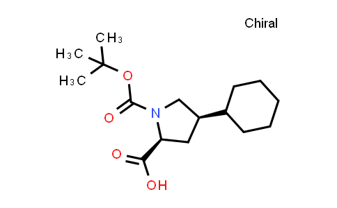 934470-83-4 | (2S,4R)-1-tert-butoxycarbonyl-4-cyclohexyl-pyrrolidine-2-carboxylic acid