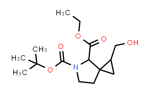 2667652-54-0 | O5-tert-butyl O4-ethyl 2-(hydroxymethyl)-5-azaspiro[2.4]heptane-4,5-dicarboxylate