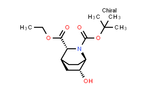 2940858-27-3 | O2-tert-butyl O3-ethyl (1R,3R,4S,6R)-6-hydroxy-2-azabicyclo[2.2.2]octane-2,3-dicarboxylate