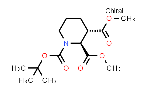 2940858-60-4 | O1-tert-butyl O2,O3-dimethyl trans-piperidine-1,2,3-tricarboxylate