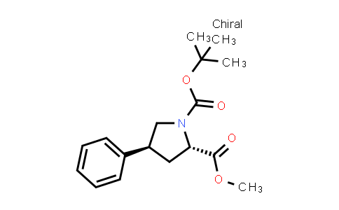 462123-71-3 | 1-tert-butyl 2-methyl (2S,4S)-4-phenylpyrrolidine-1,2-dicarboxylate