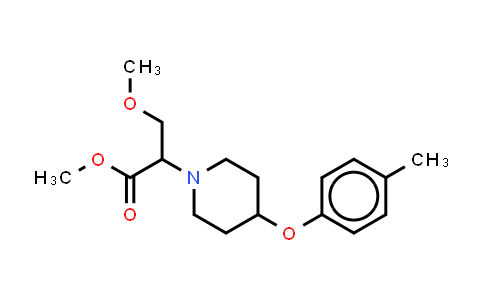 2761279-37-0 | methyl 3-methoxy-2-[4-(4-methylphenoxy)-1-piperidyl]propanoate