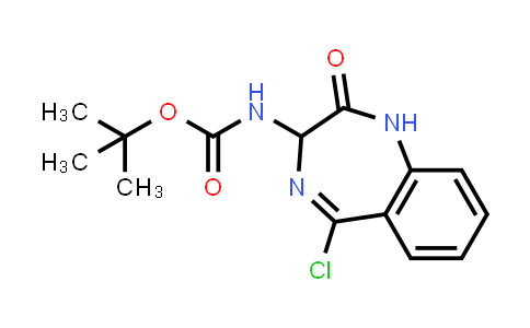 376584-37-1 | tert-butyl N-(5-chloro-2-oxo-1,3-dihydro-1,4-benzodiazepin-3-yl)carbamate