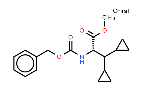 MC850789 | 2755146-15-5 | methyl (2S)-2-(benzyloxycarbonylamino)-3,3-dicyclopropyl-propanoate