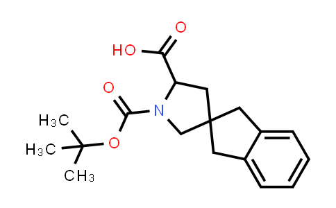663956-58-9 | 1'-tert-butoxycarbonylspiro[indane-2,4'-pyrrolidine]-2'-carboxylic acid
