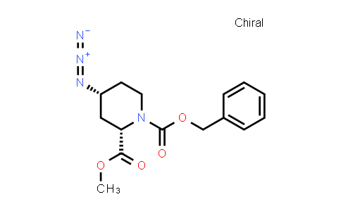 917255-44-8 | O1-benzyl O2-methyl cis-4-azidopiperidine-1,2-dicarboxylate