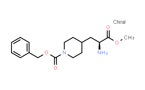 1846581-43-8 | benzyl 4-[(2S)-2-amino-3-methoxy-3-oxo-propyl]piperidine-1-carboxylate