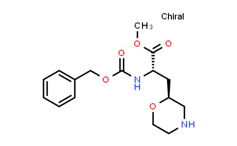 MC850811 | 2641824-62-4 | methyl (2S)-2-(benzyloxycarbonylamino)-3-[(2S)-morpholin-2-yl]propanoate