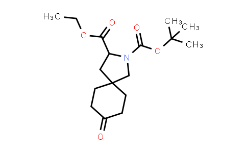 2289701-97-7 | O2-tert-butyl O3-ethyl 8-oxo-2-azaspiro[4.5]decane-2,3-dicarboxylate