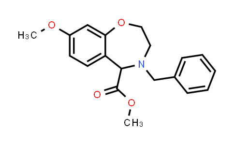 1644236-60-1 | methyl 4-benzyl-8-methoxy-2,3,4,5-tetrahydro-1,4-benzoxazepine-5-carboxylate