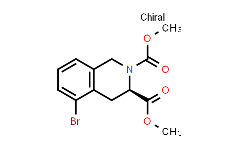 1638668-12-8 | dimethyl (3R)-5-bromo-3,4-dihydro-1H-isoquinoline-2,3-dicarboxylate