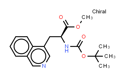 2685871-79-6 | methyl (2S)-2-(tert-butoxycarbonylamino)-3-(4-isoquinolyl)propanoate