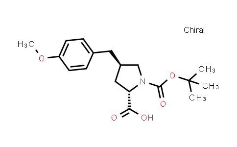 MC850875 | 393524-75-9 | (2S,4R)-1-tert-butoxycarbonyl-4-[(4-methoxyphenyl)methyl]pyrrolidine-2-carboxylic acid