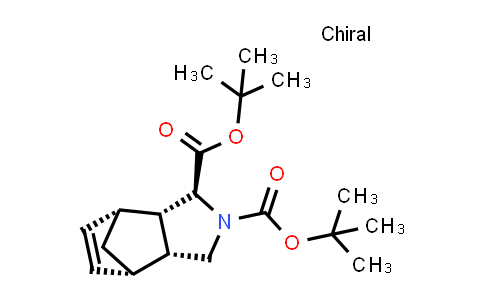 MC850876 | 2755782-91-1 | ditert-butyl (1R,2S,3S,6R,7S)-4-azatricyclo[5.2.1.0²⁶]dec-8-ene-3,4-dicarboxylate
