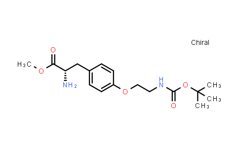 897962-34-4 | methyl (2S)-2-amino-3-[4-[2-(tert-butoxycarbonylamino)ethoxy]phenyl]propanoate
