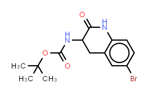 824412-65-9 | tert-butyl N-(6-bromo-2-oxo-3,4-dihydro-1H-quinolin-3-yl)carbamate