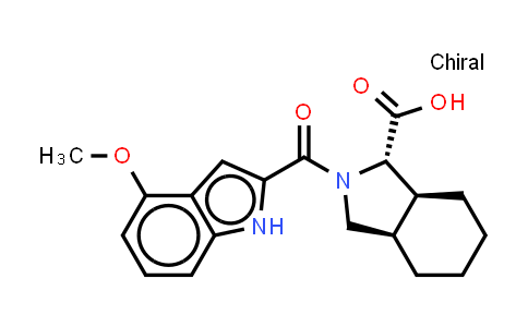 2755781-12-3 | rel-(1S,3aR,7aS)-2-(4-methoxy-1H-indole-2-carbonyl)-1,3,3a,4,5,6,7,7a-octahydroisoindole-1-carboxylic acid