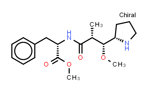 161485-87-6 | methyl (2S)-2-[[(2R,3R)-3-methoxy-2-methyl-3-[(2S)-pyrrolidin-2-yl]propanoyl]amino]-3-phenyl-propanoate
