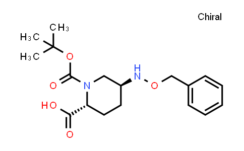 DY850951 | 2101749-31-7 | (2R,5S)-5-(benzyloxyamino)-1-tert-butoxycarbonyl-piperidine-2-carboxylic acid