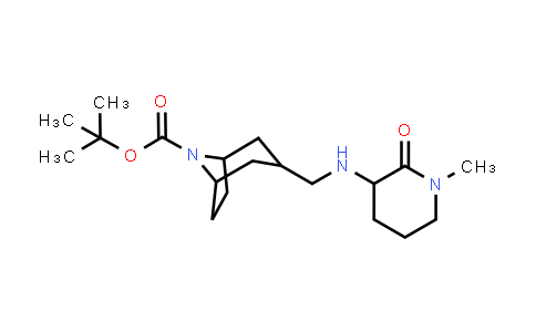 DY850958 | 2174016-28-3 | tert-butyl 3-[[(1-methyl-2-oxo-3-piperidyl)amino]methyl]-8-azabicyclo[3.2.1]octane-8-carboxylate