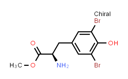 DY850963 | 173383-29-4 | methyl (2R)-2-amino-3-(3,5-dibromo-4-hydroxy-phenyl)propanoate