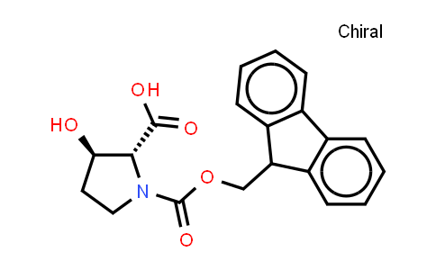 DY850964 | 2918775-11-6 | (2R,3R)-1-(9H-fluoren-9-ylmethoxycarbonyl)-3-hydroxy-pyrrolidine-2-carboxylic acid