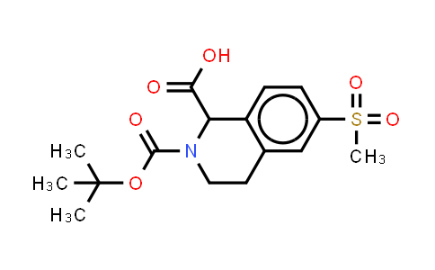 DY850990 | 1644239-41-7 | 2-tert-butoxycarbonyl-6-methylsulfonyl-3,4-dihydro-1H-isoquinoline-1-carboxylic acid
