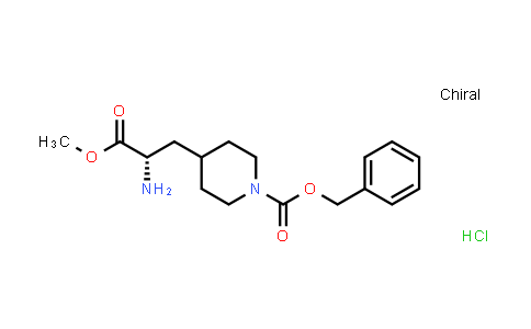 MC850997 | 2920179-66-2 | benzyl 4-[(2S)-2-amino-3-methoxy-3-oxo-propyl]piperidine-1-carboxylate;hydrochloride