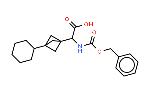 DY850998 | 2287259-80-5 | 2-(benzyloxycarbonylamino)-2-(3-cyclohexyl-1-bicyclo[1.1.1]pentanyl)acetic acid