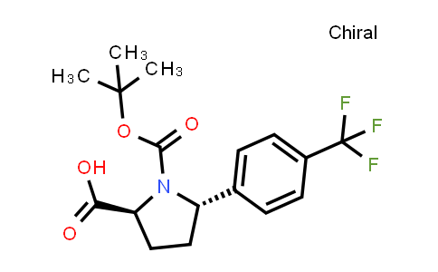DY851000 | 1983111-09-6 | trans-1-tert-butoxycarbonyl-5-[4-(trifluoromethyl)phenyl]pyrrolidine-2-carboxylic acid