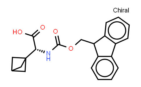 CAS No. 2380642-84-0, (2R)-2-(1-bicyclo[1.1.1]pentanyl)-2-(9H-fluoren-9-ylmethoxycarbonylamino)acetic acid