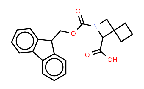CAS No. 2137457-31-7, 2-(9H-fluoren-9-ylmethoxycarbonyl)-2-azaspiro[3.3]heptane-3-carboxylic acid