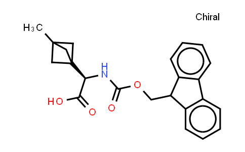 CAS No. 2940873-64-1, (2R)-2-(9H-fluoren-9-ylmethoxycarbonylamino)-2-(3-methyl-1-bicyclo[1.1.1]pentanyl)acetic acid