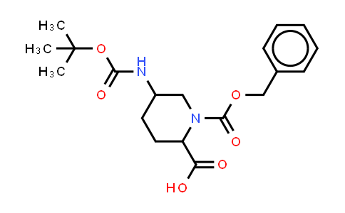 CAS No. 1934368-21-4, 1-benzyloxycarbonyl-5-(tert-butoxycarbonylamino)piperidine-2-carboxylic acid