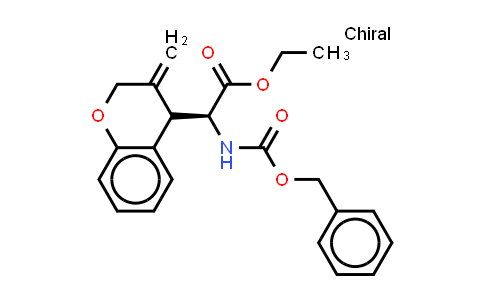 CAS No. 2609683-86-3, ethyl (2S)-2-(benzyloxycarbonylamino)-2-(3-methylenechroman-4-yl)acetate