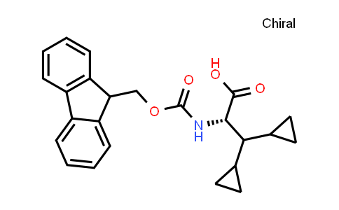 DY851122 | 2548969-38-4 | (2S)-3,3-dicyclopropyl-2-(9H-fluoren-9-ylmethoxycarbonylamino)propanoic acid