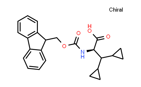 DY851123 | 2920187-16-0 | (2R)-3,3-dicyclopropyl-2-(9H-fluoren-9-ylmethoxycarbonylamino)propanoic acid