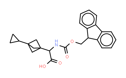 DY851158 | 2287260-12-0 | 2-(3-cyclopropyl-1-bicyclo[1.1.1]pentanyl)-2-(9H-fluoren-9-ylmethoxycarbonylamino)acetic acid