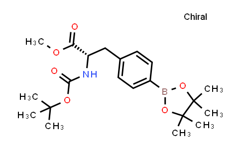 DY851159 | 335030-22-3 | methyl (2S)-2-(tert-butoxycarbonylamino)-3-[4-(4,4,5,5-tetramethyl-1,3,2-dioxaborolan-2-yl)phenyl]propanoate