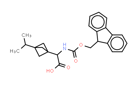 CAS No. 2287266-98-0, 2-(9H-fluoren-9-ylmethoxycarbonylamino)-2-(3-isopropyl-1-bicyclo[1.1.1]pentanyl)acetic acid