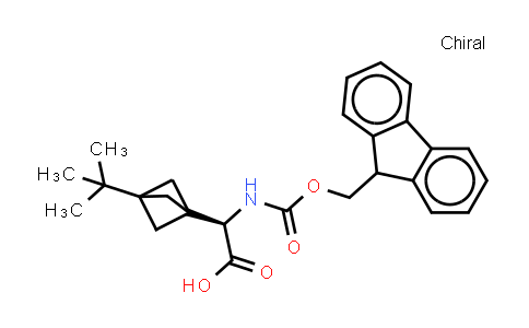 CAS No. 2940859-58-3, (2R)-2-(3-tert-butyl-1-bicyclo[1.1.1]pentanyl)-2-(9H-fluoren-9-ylmethoxycarbonylamino)acetic acid