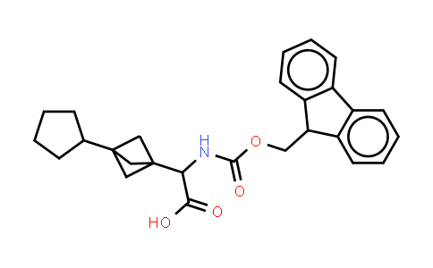 CAS No. 2287259-65-6, 2-(3-cyclopentyl-1-bicyclo[1.1.1]pentanyl)-2-(9H-fluoren-9-ylmethoxycarbonylamino)acetic acid
