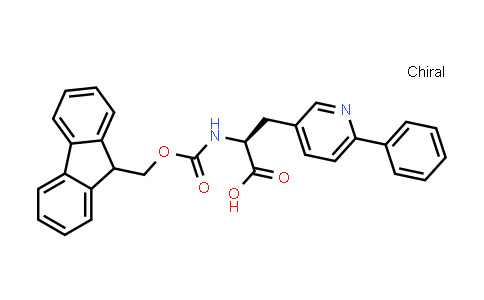 CAS No. 2920198-50-9, (2S)-2-(9H-fluoren-9-ylmethoxycarbonylamino)-3-(6-phenyl-3-pyridyl)propanoic acid