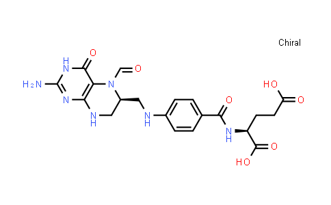 CAS No. 68538-85-2, (2S)-2-[[4-[[(6S)-2-amino-5-formyl-4-oxo-3,6,7,8-tetrahydropteridin-6-yl]methylamino]benzoyl]amino]pentanedioic acid