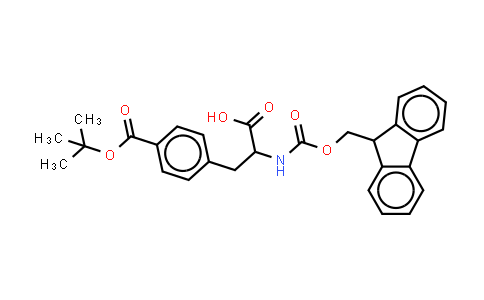 CAS No. 183070-47-5, 3-(4-tert-butoxycarbonylphenyl)-2-(9H-fluoren-9-ylmethoxycarbonylamino)propanoic acid