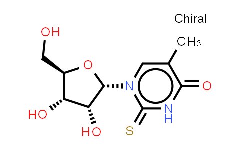 DY851318 | 2940859-47-0 | 1-[(2S,3R,4S,5R)-3,4-dihydroxy-5-(hydroxymethyl)tetrahydrofuran-2-yl]-5-methyl-2-thioxo-pyrimidin-4-one